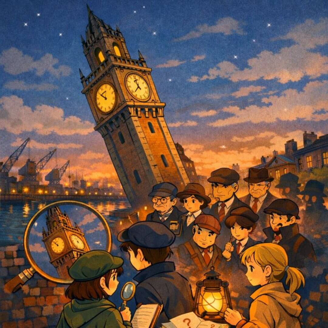 Belfast – Suspects of the Crooked Clock